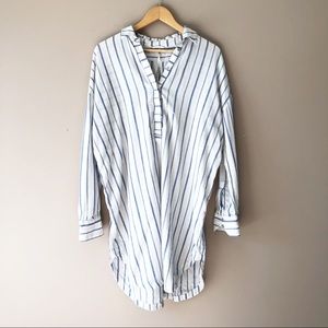 Free People Flannel Shirt Dress